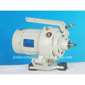 Industrial sewing machine clutch motor